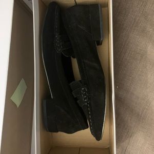 Steve Madden Paulette suede loafers with low heel